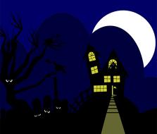 silhouette graphic holiday isolated