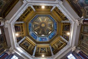 church roof view