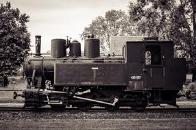 Train Museum Black
