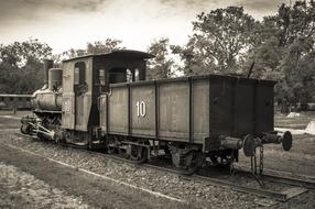 Train Museum Black