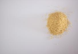 Healthy millet on the table
