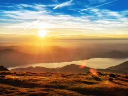 Lake Salzkammergut Sunset