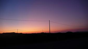 Sunset Skyline Orange