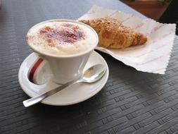 tasty breakfast at the cafe