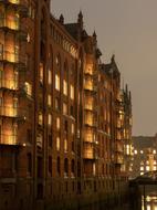 Hamburg Speicherstadt Evening