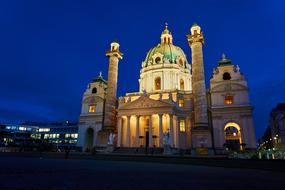 Vienna St Charles'S Church Austria