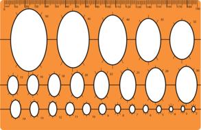 drawing ruler ellipse architecture