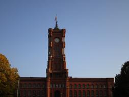 Berlin Red Town Hall