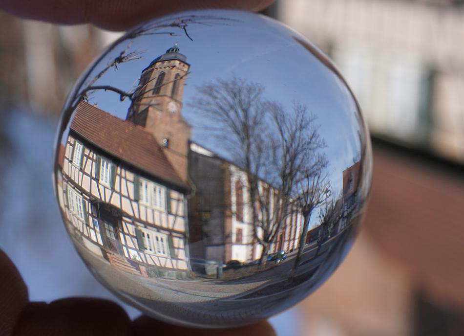 Glass Ball Sky Blue