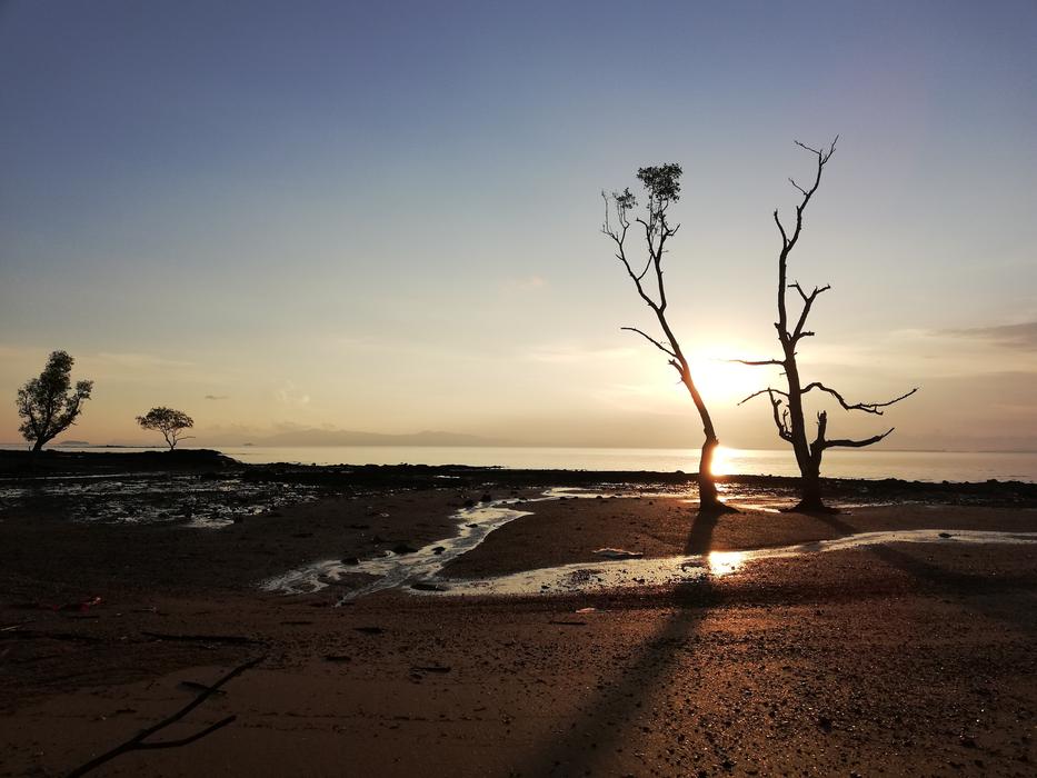 Sea Sand Sunset In The