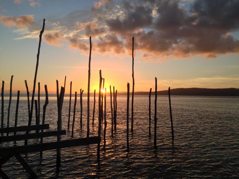 Sunset Sea Landscape
