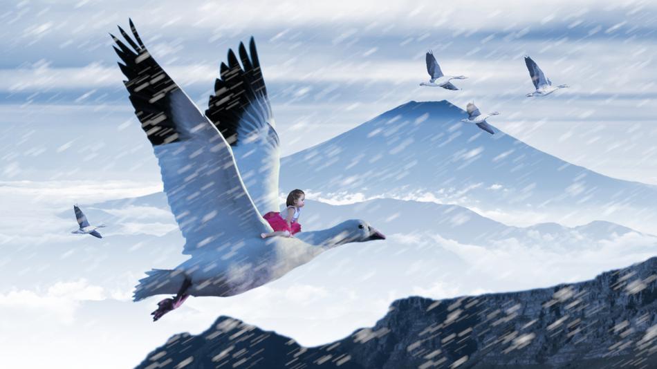Fantasy Goose Girl