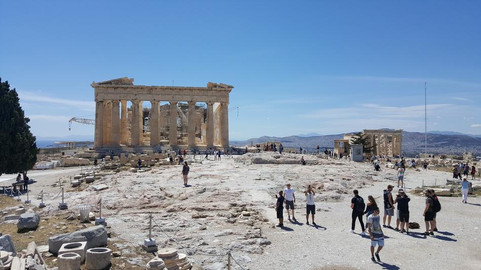 Greece Athens Scattered Stone