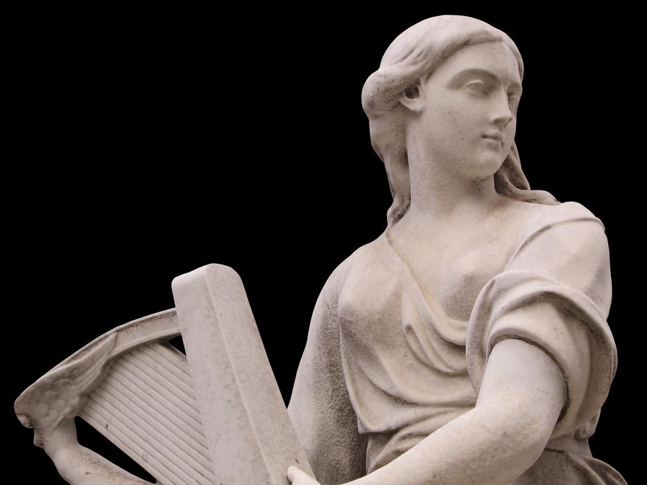 beautiful girl sculpture