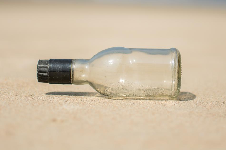 Bottle Sand Beach