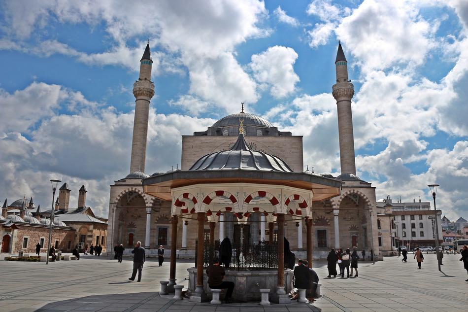 the old mosque on the square
