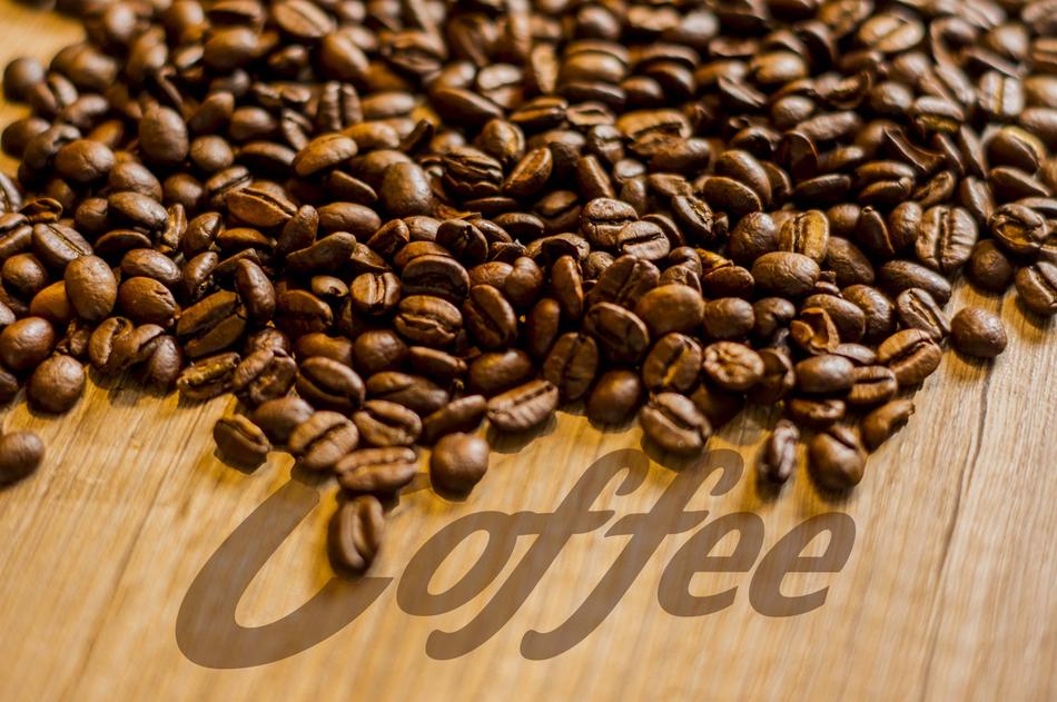 roasted aromatic coffee beans brown