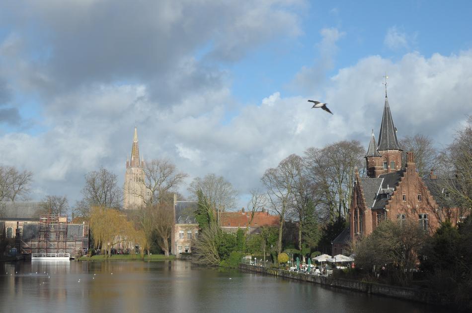 Bruges Belgium Lake