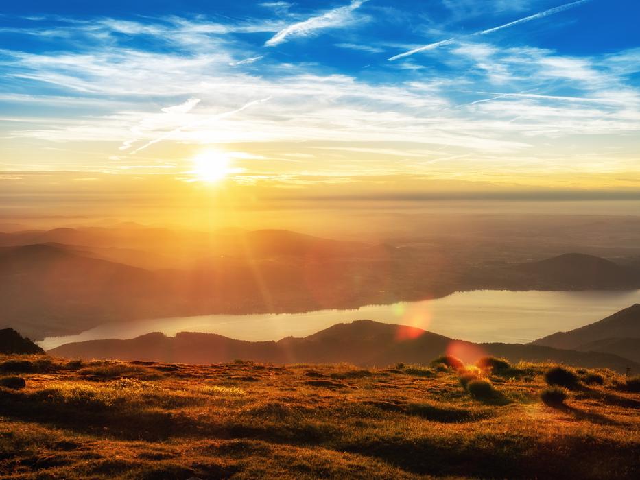 Lake Salzkammergut Sunset
