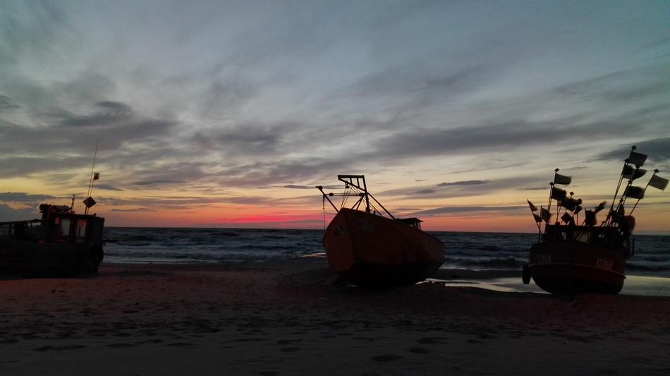 Evening Sea Beach