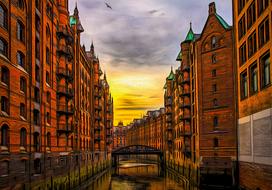 hamburg speicherstadt warehouses