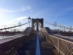 Brooklyn Bridge New York City Usa