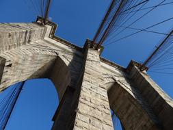 Brooklyn Bridge New York City Usa