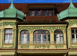 Facade Turret Building