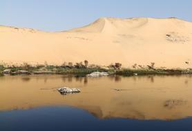 The Sand Dunes Desert River