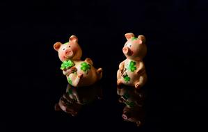 Lucky Pig Luck Charm