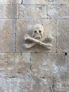 Camino Santiago Church Skull