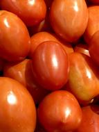 Tasty healthy red tomatoes