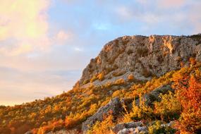 Sunset Mountain Landscape
