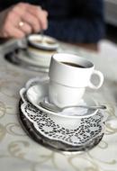 man at the coffee mug