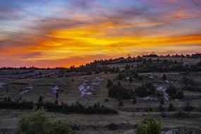 Sunset Rural Nature