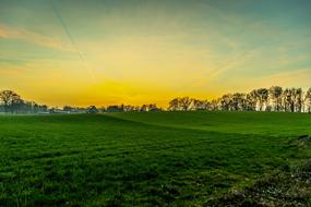 Sunset Landscape Nature