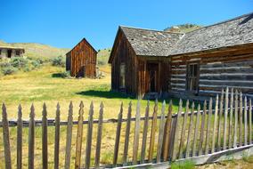 Bannack Abandoned Buildings Ghost