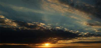 Sunset High Contrast Evening