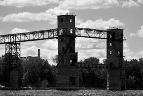 River Old Buildings Towers