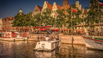 Lübeck Historic Center Promenade