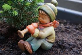 Hummel Figure Child Ceramic