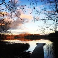 Pier Lake Autumn