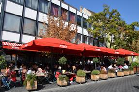 outside terrace restaurant