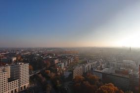 Berlin City Haze landscape