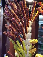 sweet fruit on a stick