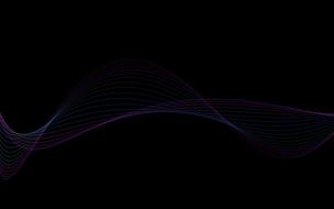 wave light colorful abstract