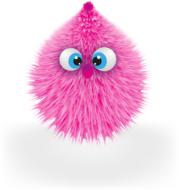 pink fluffy toy