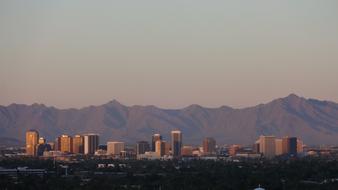 Phoenix Desert Cityscape