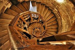 Spiral Staircase Wood Emergence