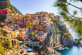 Italy Sea Houses Cinque